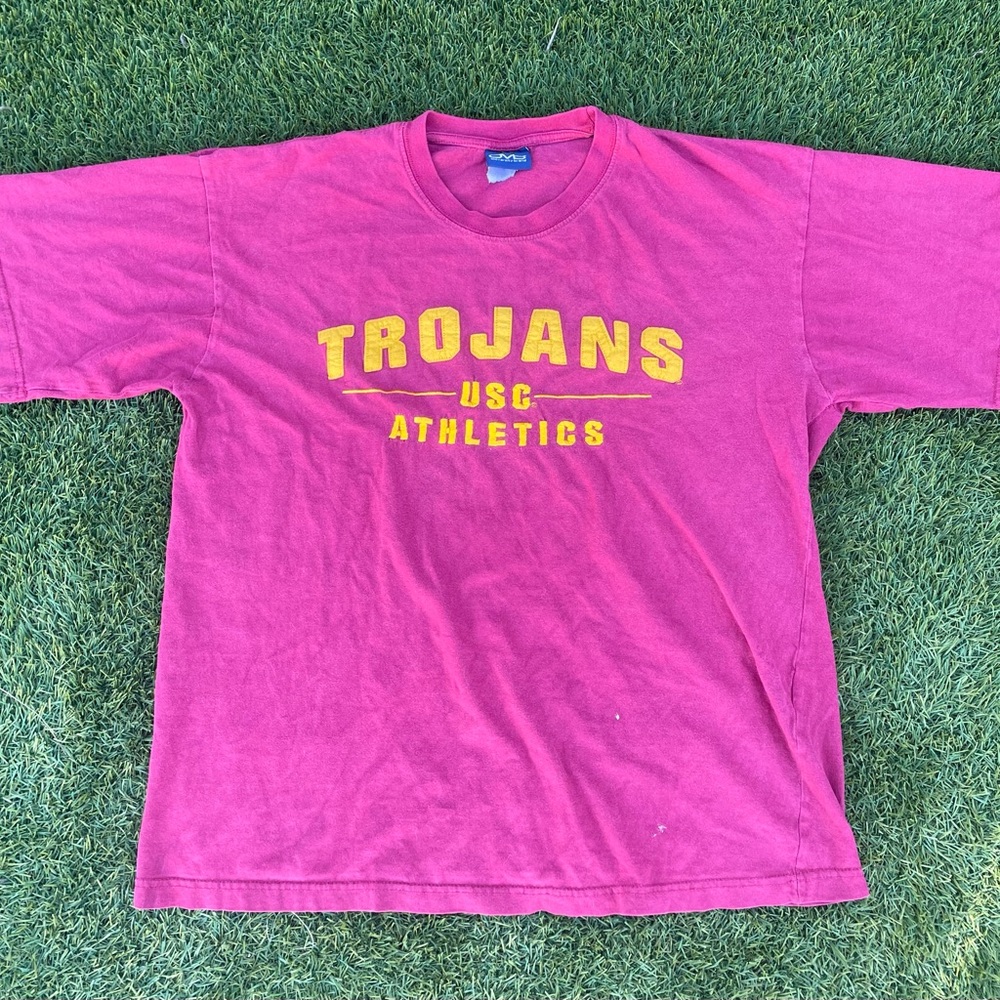 Red Trojans USC Athletics T-Shirt